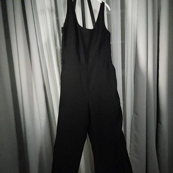 Banana Republic Pants - Banana Republic Black Wide Leg Jumpsuit Size 6